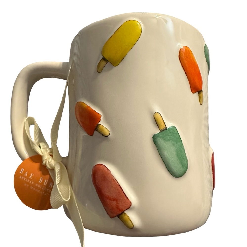 Rae Dunn Ceramic Popsicle Mug NWT - Picture 2 of 4